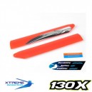 Xtreme Tough Main Blade (Red) - Blade 130X