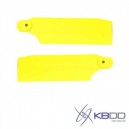 KBDD 450 Size Yellow Tail Blades (59.6mm)