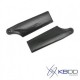 KBDD 450 Size Black Tail Rotor Blades (59.6mm)