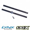 130X Solid Carbon Main Shaft, Set 2PC