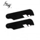 Spin Blades Matt Black 3D Tail Blades