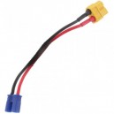 XT60 Female To EC2 Male Adapter 18awg Wire 100MM