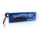 Opti Power Ultra 50C Lipo Cell Battery 2150mAh 3S 50C 