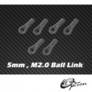 5mm , M2.0 Ball Link x6 for HPTB014