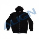 Zipped DFC Black Hoody 2L