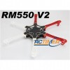 R550V2(White/Red) Glass Fiber Hexcopter Frame 550mm - Integrated PCB Version