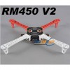 R450(White/Red) Glass Fiber Quadcopter Frame 450mm - Integrated PCB Version
