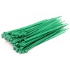 Small Green Cable Ties 100 Pack 