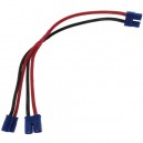 Parallel EC3 Battery Harness14 awg silicone Wire 