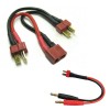 Deans Battery Series Harness With Deans Charge Lead 