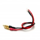 2.0mm gold plated bullet connectors 10cm AWG18 wire 