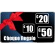  Cheque Regalo €10