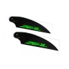 Carbon Fiber Zeal Tail Blades 95mm (Green)