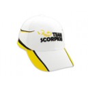 TeamHatWhite - Team Scorpion Flying Cap White