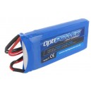 Optipower Lipo Cell Rx Battery 5000mAh 2S 25C 