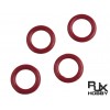 RJX Fluorine O-ring for RJX90 Muffler and harori 90 (4 pcs) 