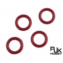 RJX Fluorine O-ring for RJX90 Muffler and harori 90 (4 pcs) 