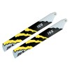 ZEAL Carbon fiber main blades 155mm Energy Neon Yellow 