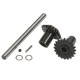 Tail Output Shaft with Bevel Gears Set (6mm)