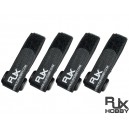 RJX Battery Strap 200 X 20mm x 4pcs Red for FPV Racing