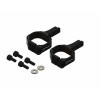 OXY 3 - Lynx Aluminum Tail Servo Mount Black