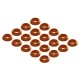 OXY3 TE - C Washer M2 Orange 20pcs