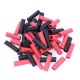 Heat Shrink 50 Pairs precut red and black