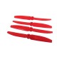  5045 Lynx Racer Propeller CCW + CW Set - Red