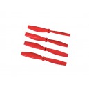 Bullnose 4535 Lynx Racer Propeller CCW + CW Set - Red