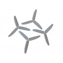 5030 - 3 Lynx Racer Propeller CCW + CW Set - White 