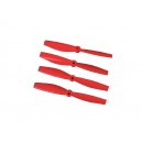 Bullnose 4045 Lynx Racer Propeller CCW + CW Set - Red