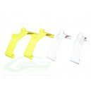 Plastic Landing Gear Support White & Yellow