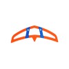 Horizontal stabiliser neon-orange / blue