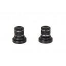  Metal rotating knobs, black (2 pc.), VBar Control