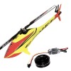 SAB Mini Comet Con Motor ESC y Palas Rojo/Amarillo