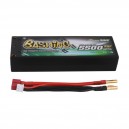 Gens ace 5500mAh 2S 7.4V 50C HardCase RC 10 car Lipo battery pack with T-plug