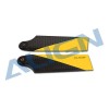 95 Carbon Fiber Tail Blade - Yellow