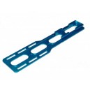 TREX 600E PRO - Alloy Battery Tray (Azul)