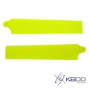 KBDD Extreme Edition Main Blades for Blade MCPx Neon Yellow 