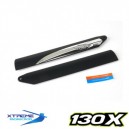  Xtreme Tough Main Blade (Black) - Blade 130X