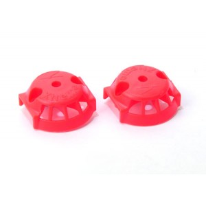 Plastic Cover for carbon blade (1 pair) Red - Blade 350QX