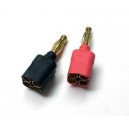 4MM to 3.5MM Female Bullet QuadCopter Power Adapter 