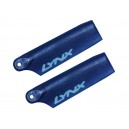 300X/CFX - Lynx Plastic Tail Blade 47 mm - Blue Sky