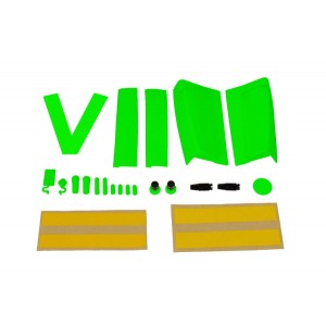 Custom Line upgrade kit neon-green, VBar Control